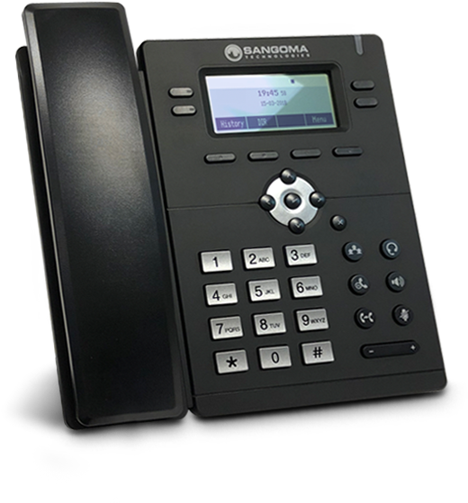 Sangoma Ip Phones - Sangoma Ip Phone (605x612), Png Download