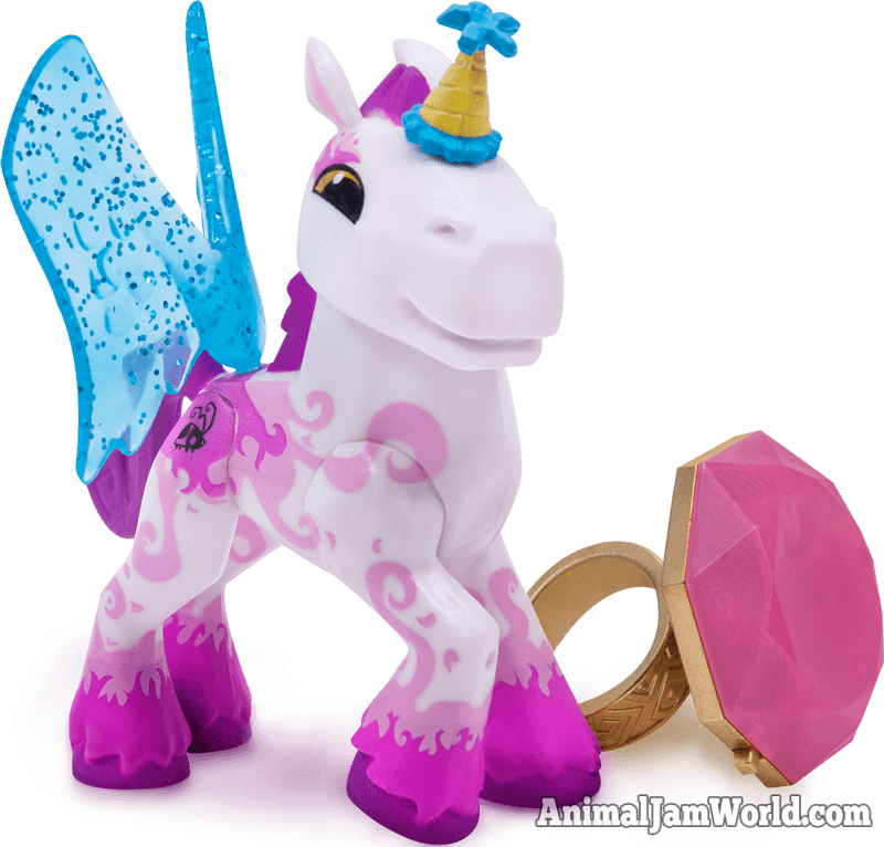 Light Up Friends Toys & Exclusive Promo Codes - Animal Jam Horse Toy (800x766), Png Download