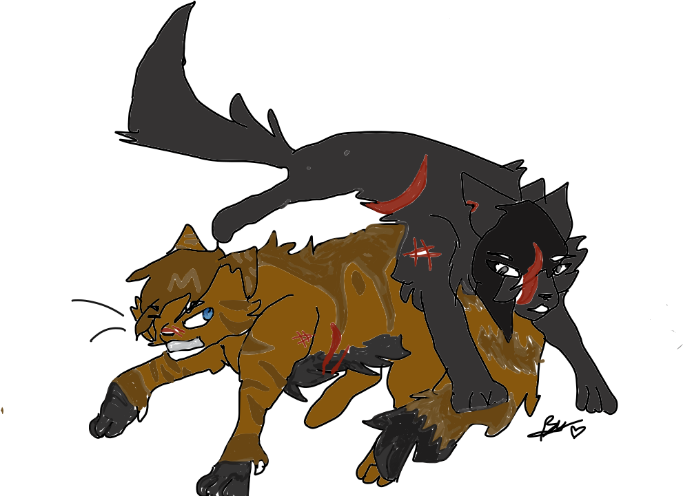 Larch Vs Blackthorn - Illustration (1280x720), Png Download