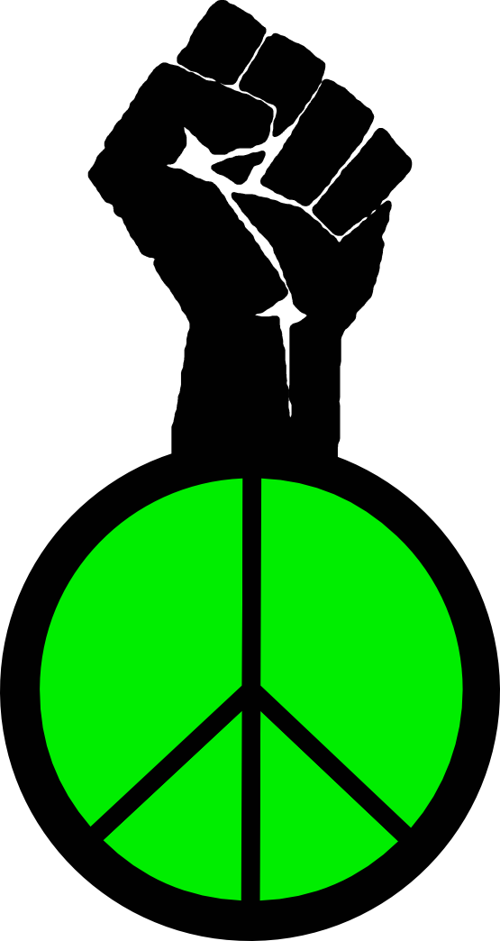 Black Power Symbol - Symbols For Black Power (555x1044), Png Download