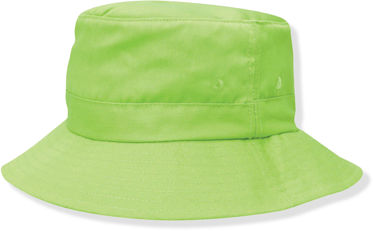 4363 Kids Twill Bucket Lime L - Baseball Cap (800x533), Png Download