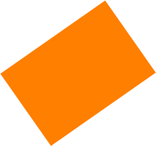 Colour Png Shape - Diamond Shape Color Orange (723x800), Png Download