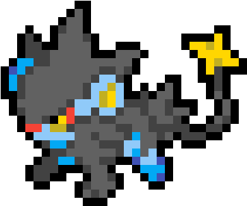 Luxray - Shinx Box Sprite (1200x1200), Png Download
