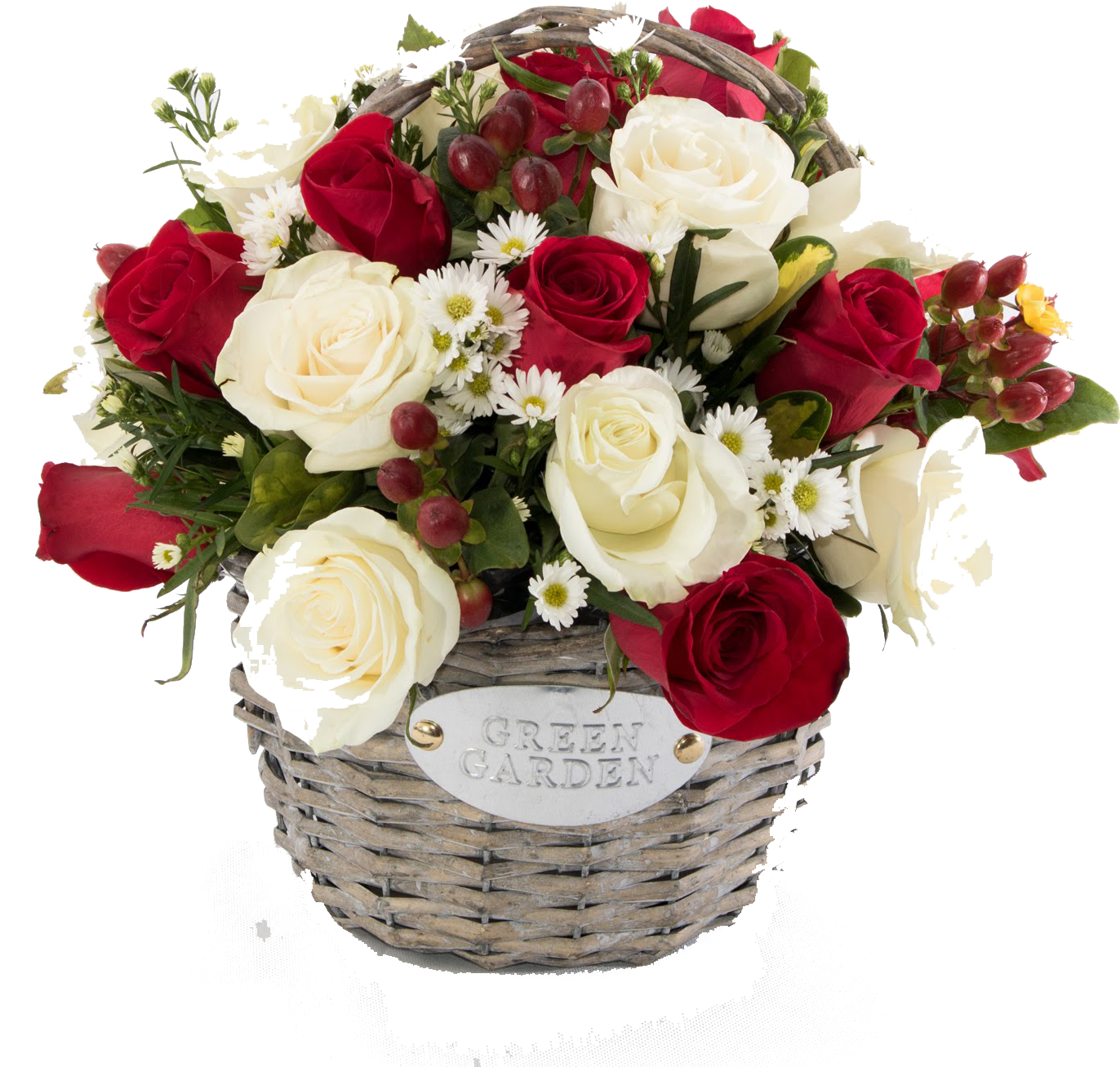 Vig064 Flores Y Canasta - Flower Bouquet (1500x1500), Png Download