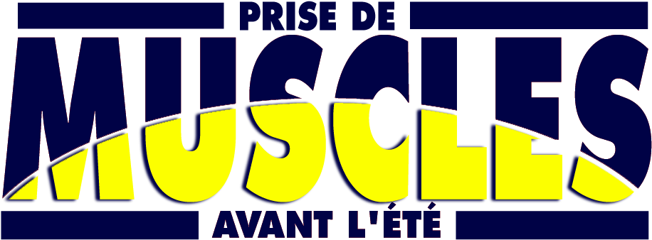 Prise De Muscles Logo Bleu - Graphic Design (924x340), Png Download