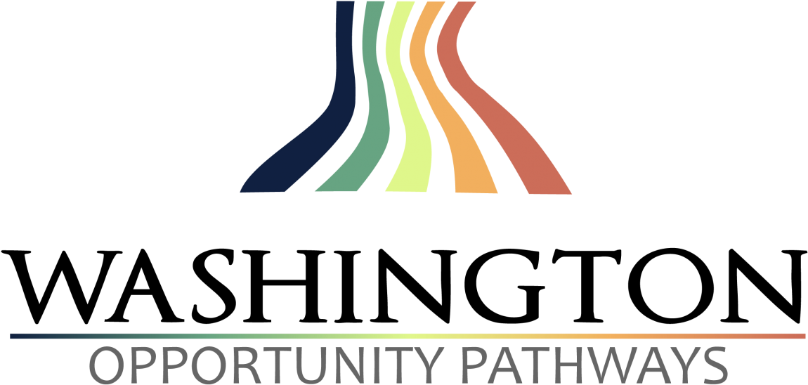 Washington Opportunity Pathways Logo - Graphic Design (1200x604), Png Download