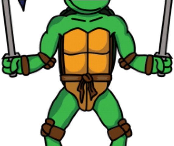 Ninja Turtles Clipart Easy Draw - Cartoon (640x480), Png Download