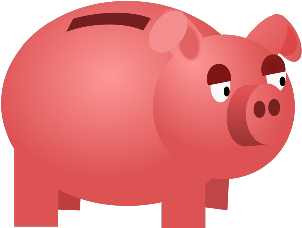 Pig Clipart Bank - Bank Favicon (640x480), Png Download