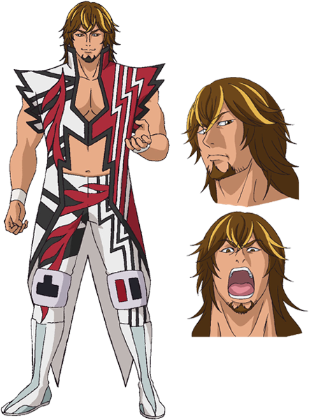 312kib, 640x603, Tanahashi01 Sp - Tiger Mask W Png (640x603), Png Download