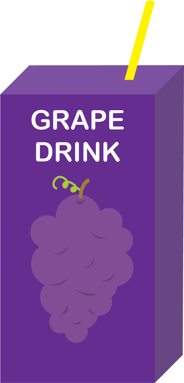 How Much Sugar Are You Drinking - Grape (646x1316), Png Download