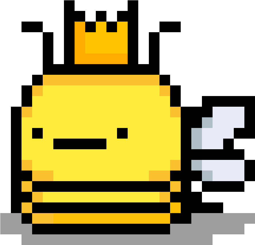 Queen Bee Meep - Koro Sensei Pixel Art (1184x1184), Png Download