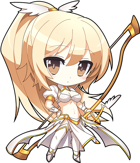 Chibi Nanaly - Cartoon (500x640), Png Download