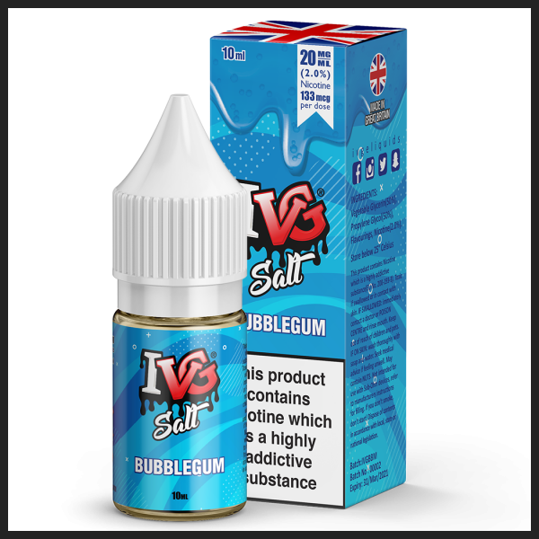 Ivg Salt Blue Raspberry 50ml - Ivg Summer Blaze Salt (600x600), Png Download