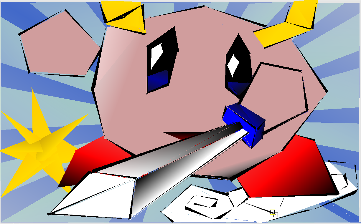 Paishun Kirby Paishun 185129 Oct - Cartoon (1225x761), Png Download