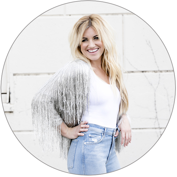 Morgan Myles About Round Border - Girl (600x600), Png Download