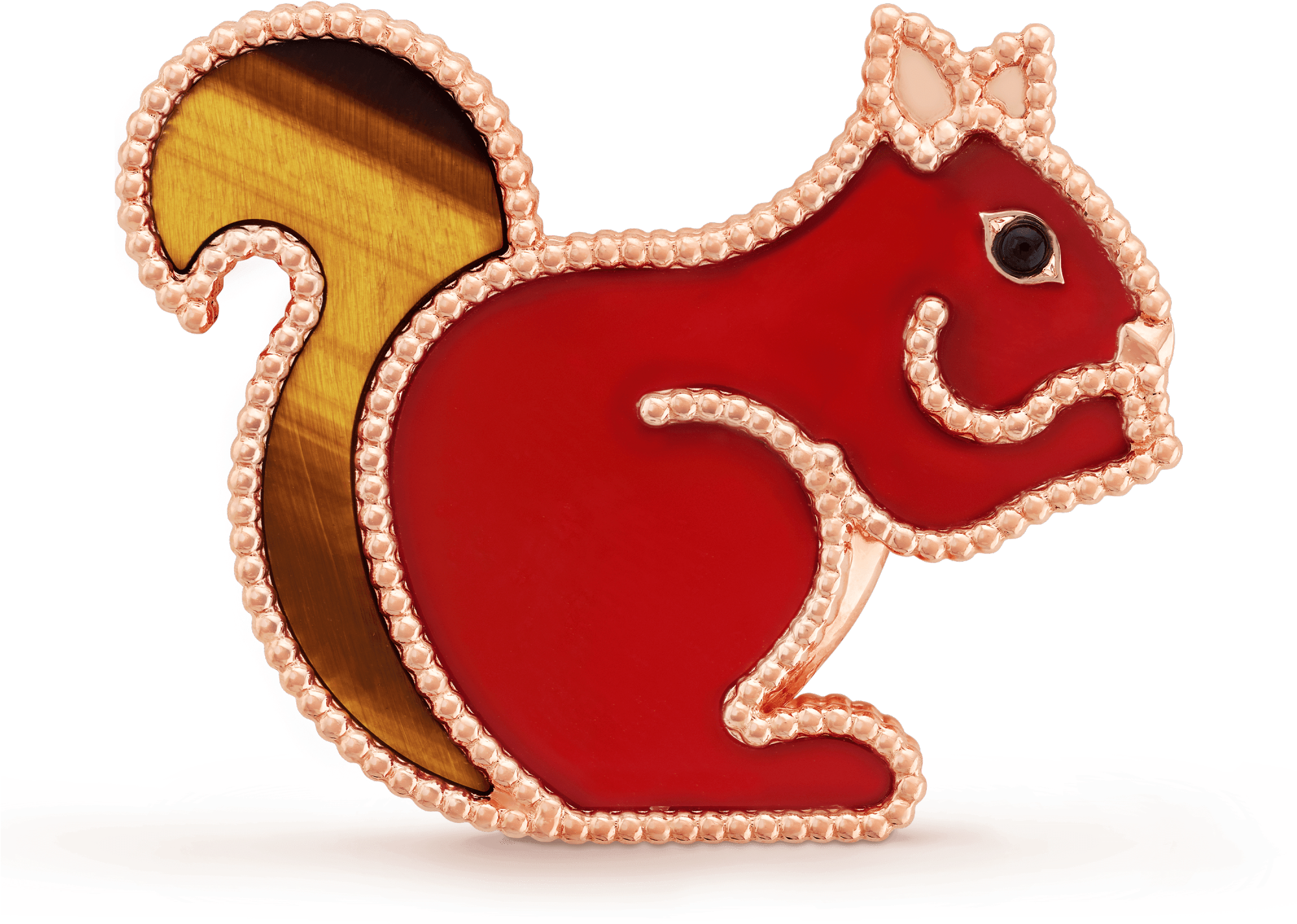 Lucky Animals Squirrel Clip, - Van Cleef & Arpels New Animal Collection (2000x2000), Png Download