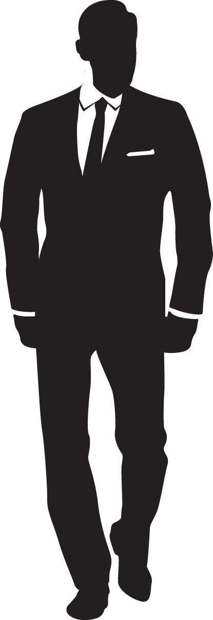 James Bond Austin Powers - James Bond Silhouette Png (415x1207), Png Download