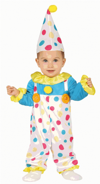 Baby Clown Costume - Stroje Karnawałowe Dla Dzieci (610x610), Png Download
