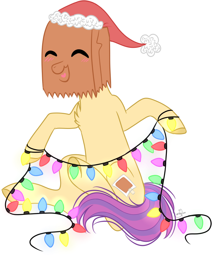 Candycrusher3000, Christmas, Fake Cutie Mark, Happy, - Illustration (788x942), Png Download