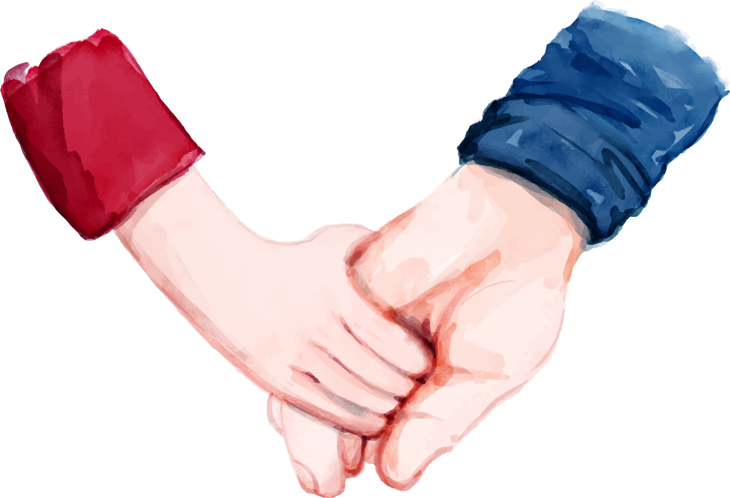 Hand Painted Cartoon Handle Decoration Vector - Father Day Png Vector (4319x3228), Png Download