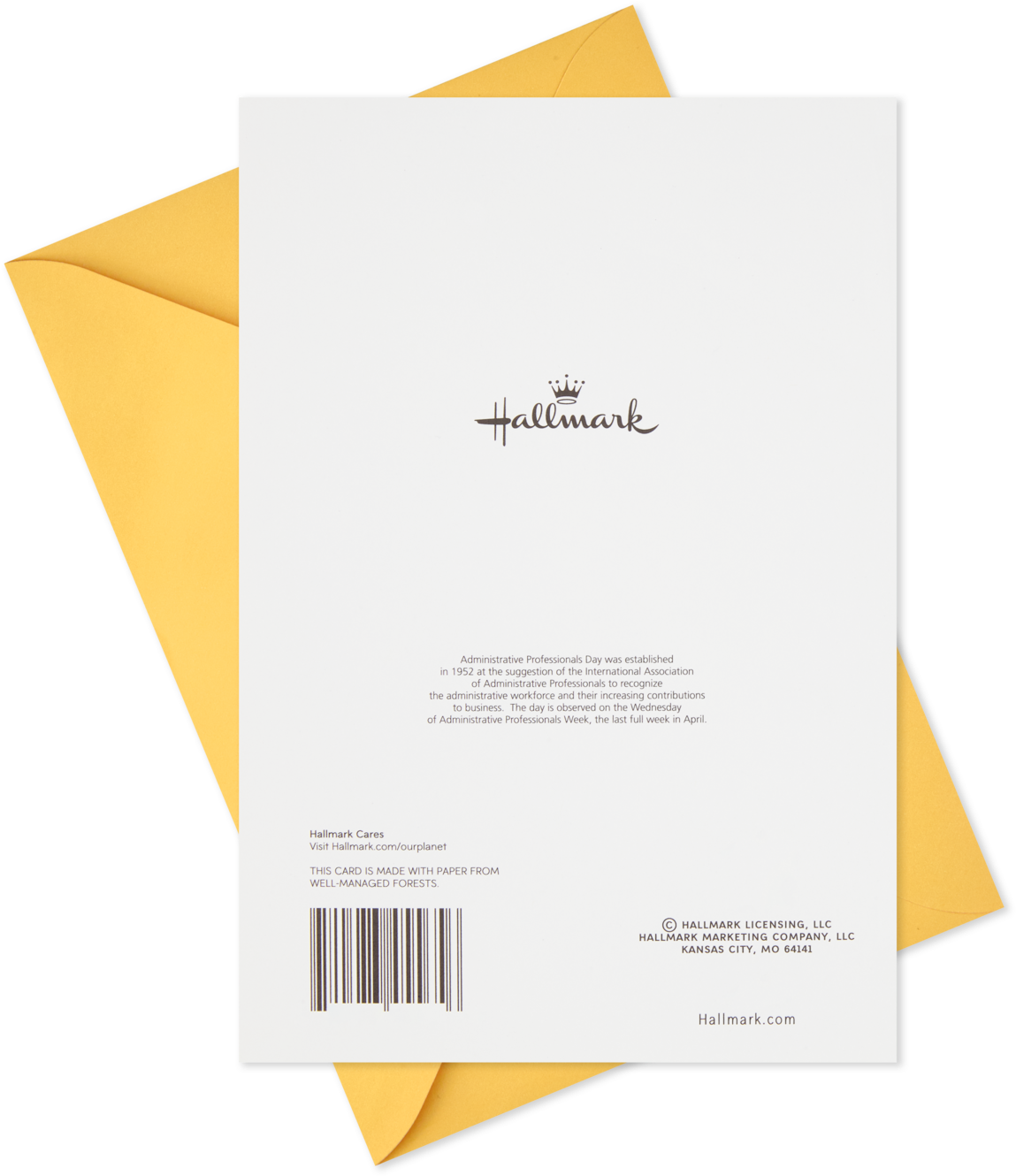 All Your Hard Work Admin Professionals Day Card - Hallmark Cards (1470x1470), Png Download