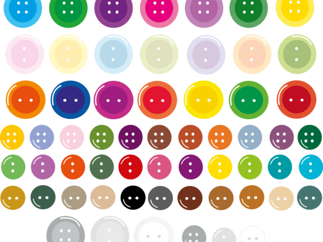 Button Clipart Shirt Button - T-shirt (640x480), Png Download