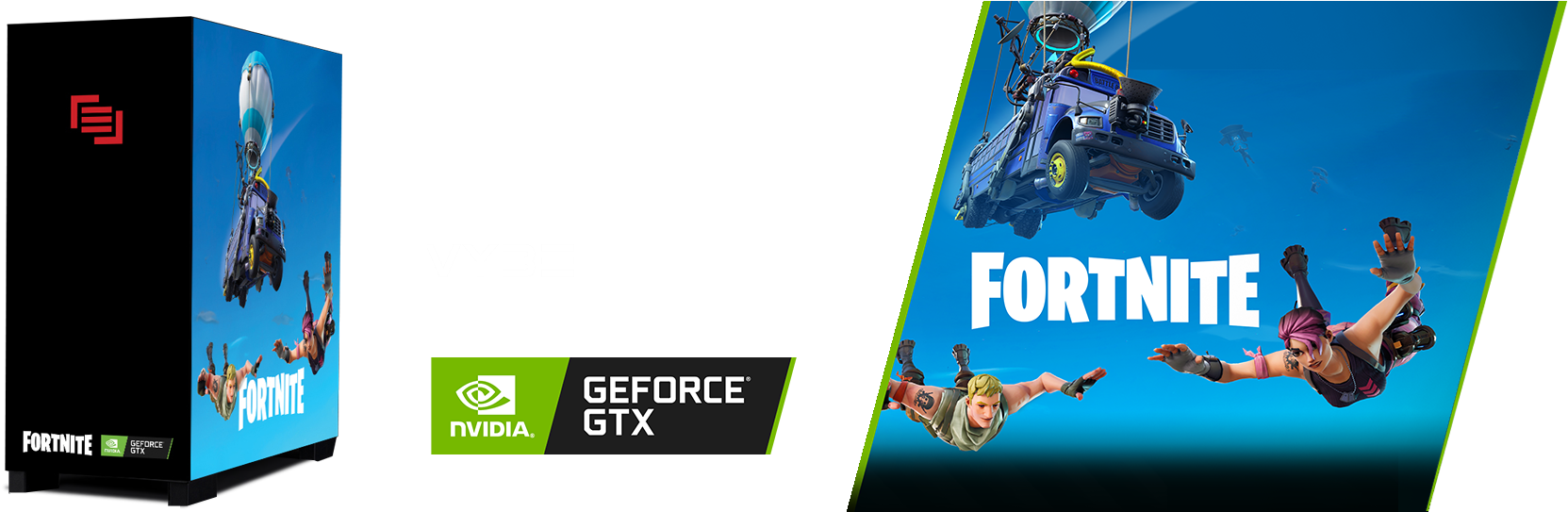Fortnite Gtx Bundle (1700x542), Png Download