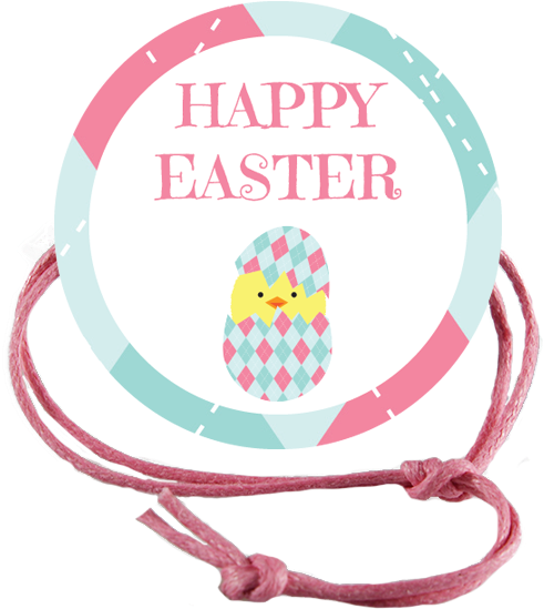 Easter Argyle Border Product Image - Circle (1080x1080), Png Download