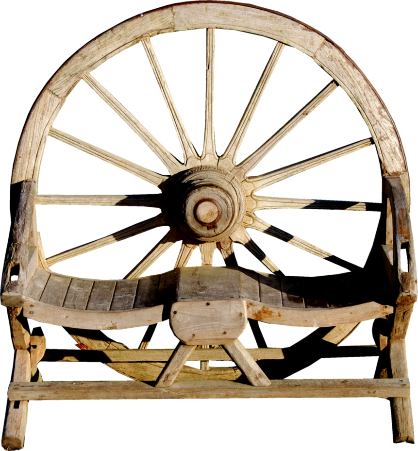 Wagon Wheel Png Free Download - Chair (861x929), Png Download