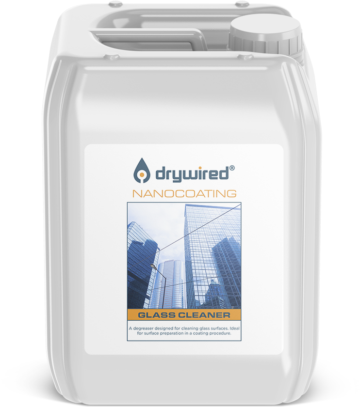 Drywired® Glass Cleaner Is A Water-based Cleaner For - Drywired (1000x1000), Png Download