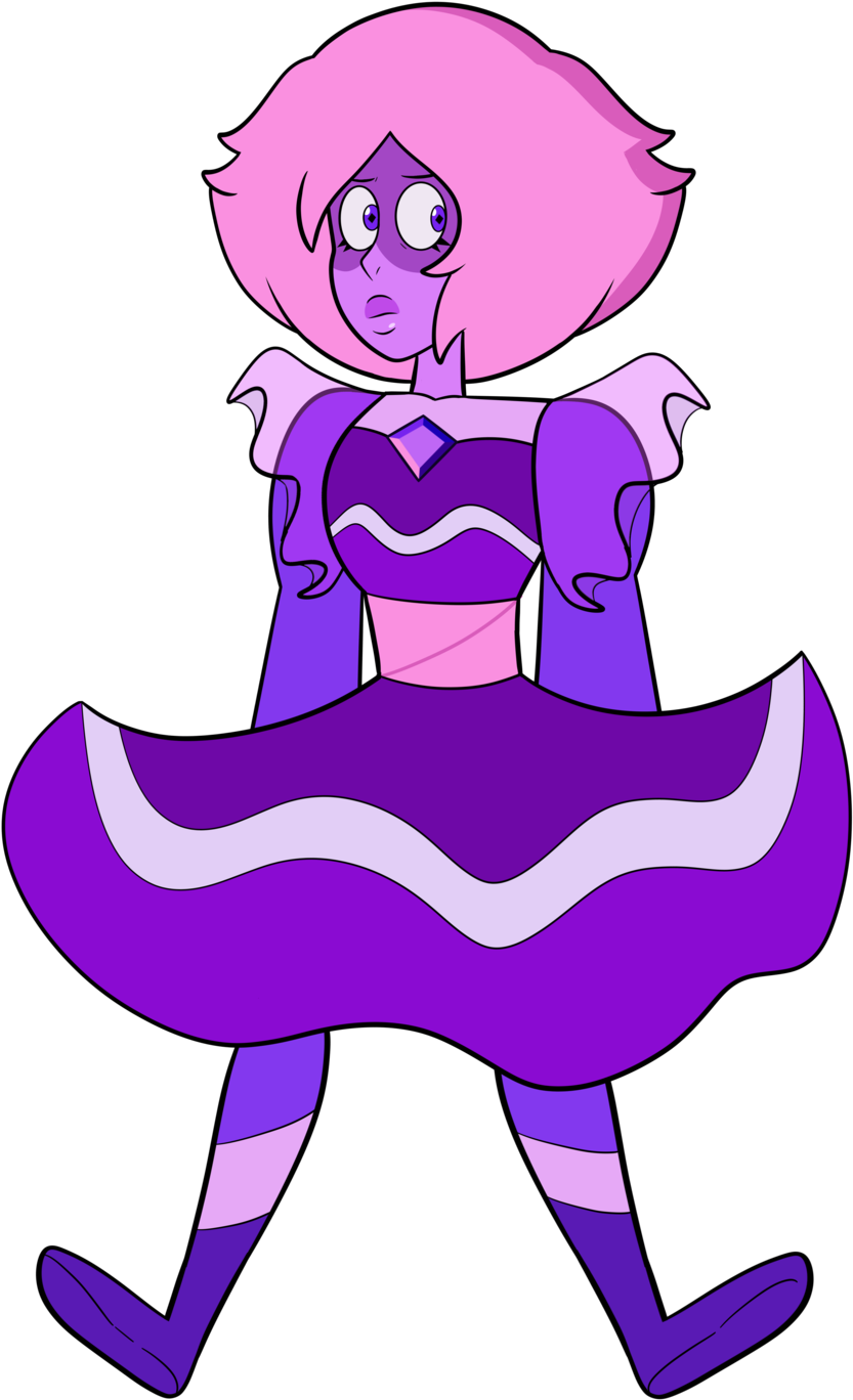 Purple Diamond - Illustration (1280x1499), Png Download