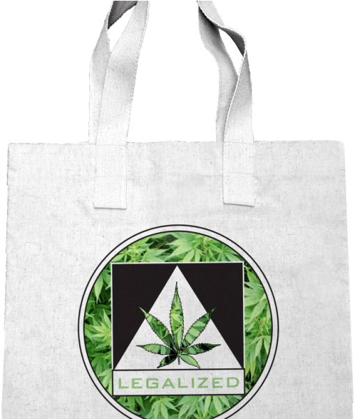 Legalized Goods- Legalized Green Tote - Tote Bag (600x600), Png Download