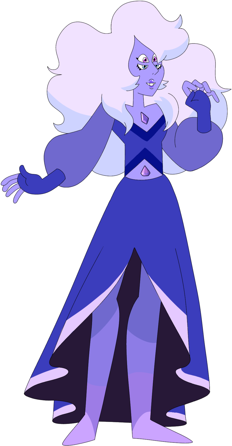 Purple Diamond - Cartoon (1192x1920), Png Download