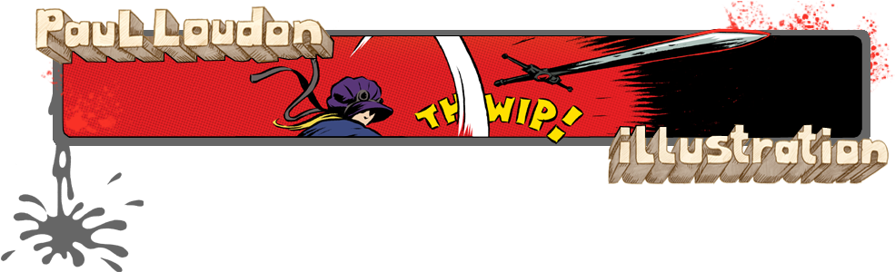 Paul Loudon > Manchester Based Freelance Illustrator - Cartoon (1007x311), Png Download