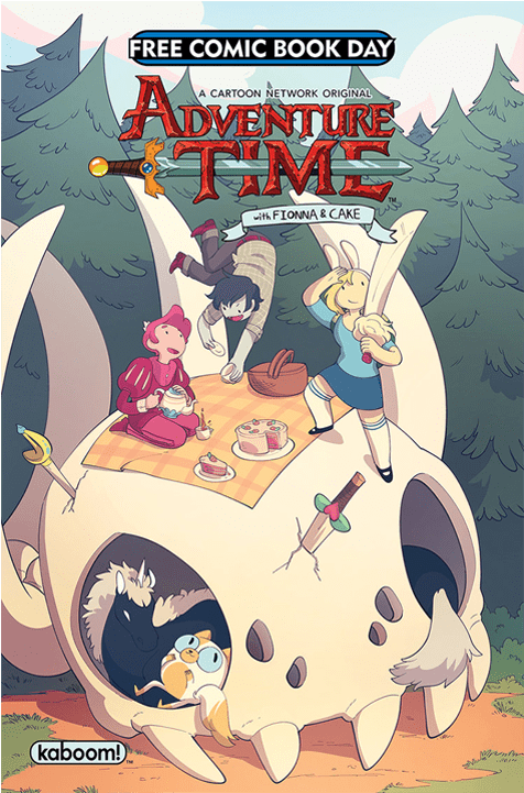 Free Comic Book Day - Adventure Time (680x720), Png Download