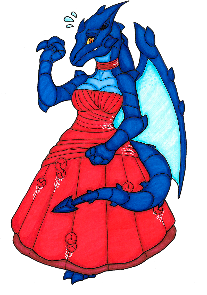 Prettied Up To Hunt For Hearts - Samus Dragon Tf (820x1181), Png Download