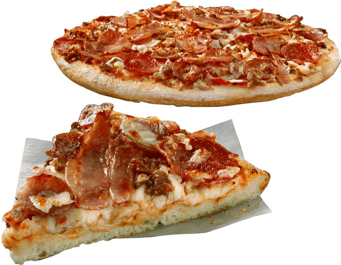 Bbq Meatlovers - Bbq Meat Lovers Pizza (800x550), Png Download