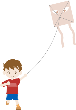 Kite Flying - Illustration (640x480), Png Download