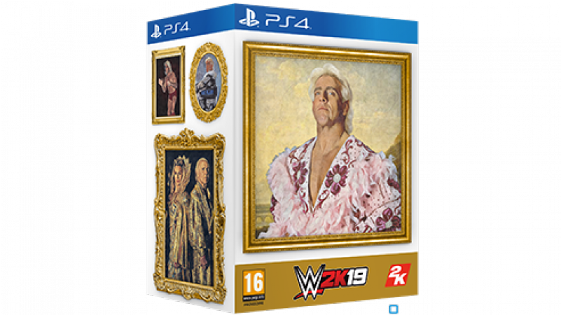 Envie De Consulter Plus De Médias - Wwe 2k19 Ric Flair (800x800), Png Download