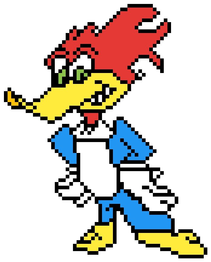 Sprite Woody Woodpecker - Cartoon (1200x1200), Png Download