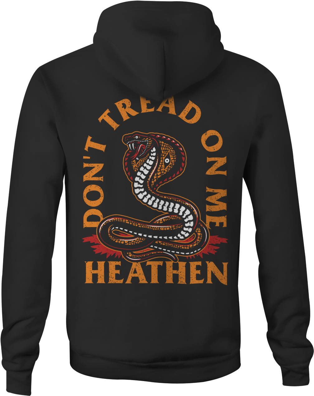 Don't Tread On Me Pullover Hoodie - Web City (1017x1280), Png Download