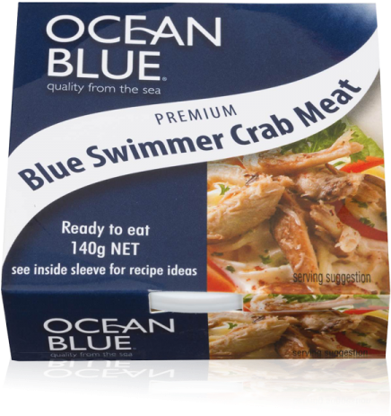 Ocean Blue Crab Meat - Coles Crab Meat (600x600), Png Download