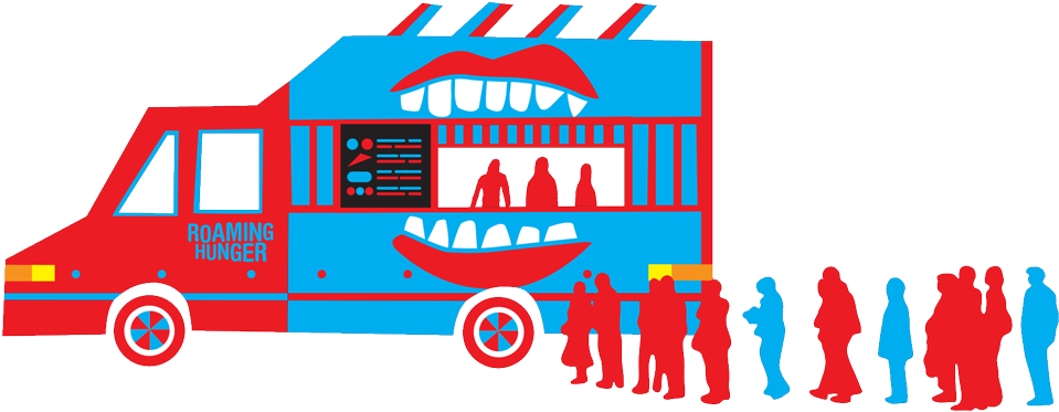 Ice Cream Clipart Food Truck - Bbq Food Truck Png (1000x1000), Png Download