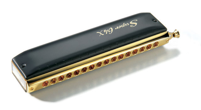 Hohner Super 64 X Chromaat Chromatic Harmonica Mondharmonica - Harmonica Hohner Super 64x (1050x350), Png Download