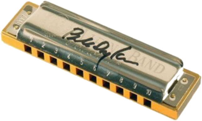 Harmonica Bobdylan Vintage Antique Retro Music Niche - Bob Dylan Harmonica (1024x1024), Png Download