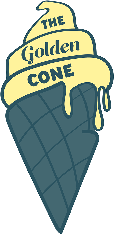 Fictitious Ice Cream Truck With Billboard And Banner (1400x1082), Png Download