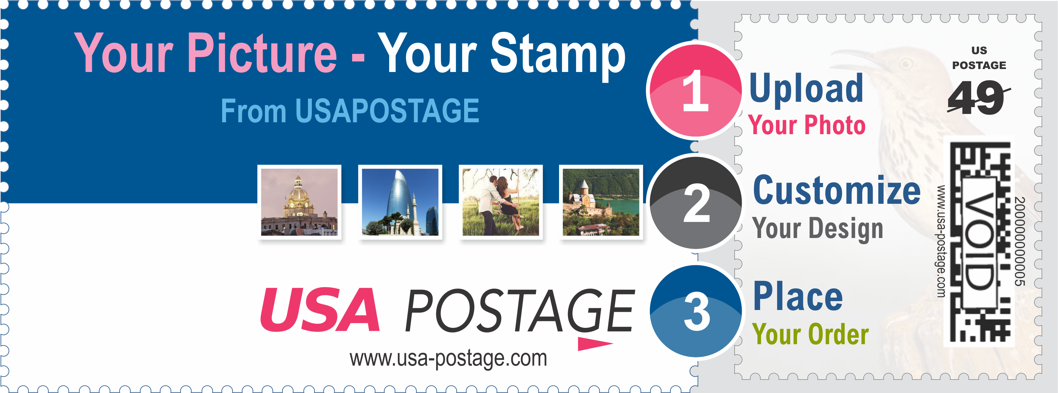 Now That Upper Right Hand Corner Of Your Mail Is Open - Stamps (3770x1539), Png Download