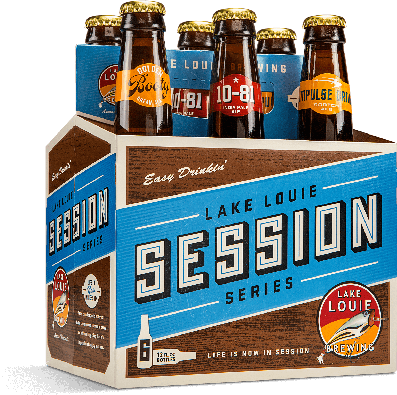 02 / Packaging - Lake Louie Beer Pale Ale Pack (1700x1707), Png Download
