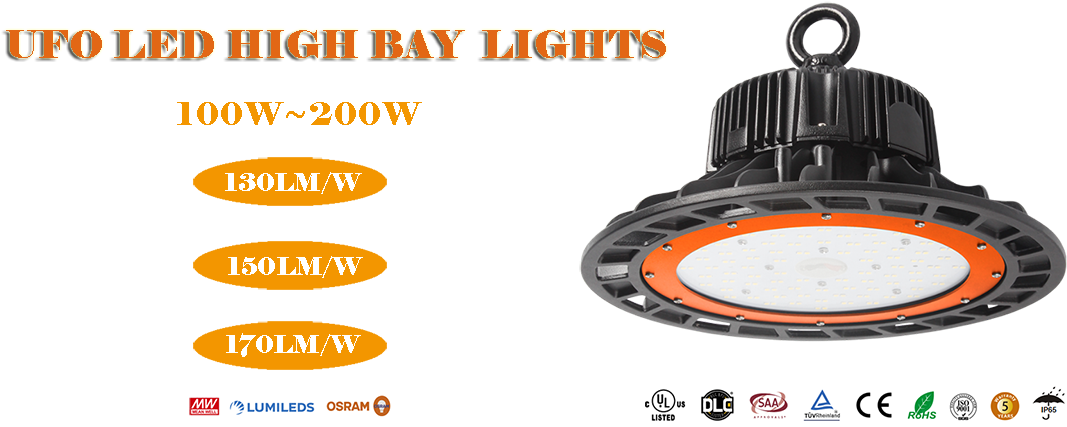 Ufo Led High Bay Light - Lantern (1280x500), Png Download