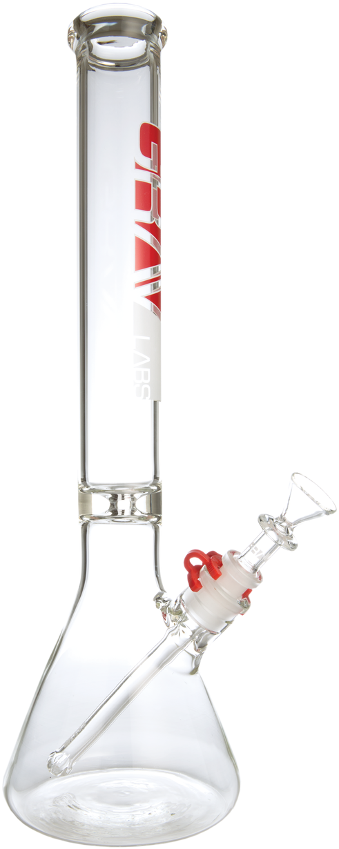 Grav Labs 16" Beaker Water Pipe - Pipe (575x1280), Png Download
